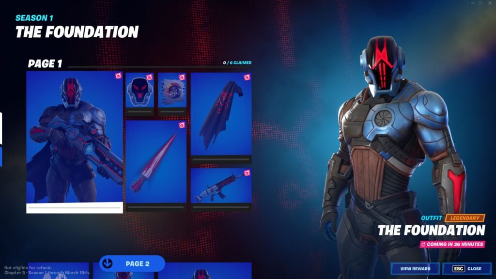 Como completar os desafios da Fundação em Fortnite