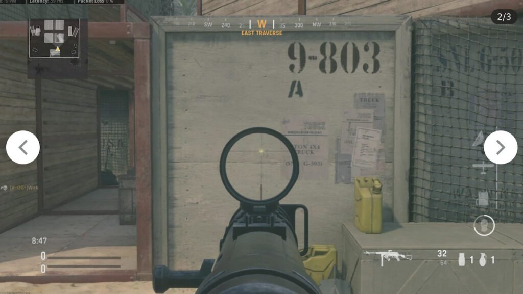 Embora seja difícil notar uma diferença sem uma Ótica.