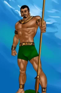 Vazou traje do namor