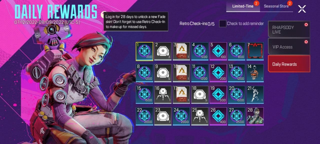 Apenas lembre-se de reivindicar seu saque na página de recompensas antes que o evento termine em 9 de agosto.