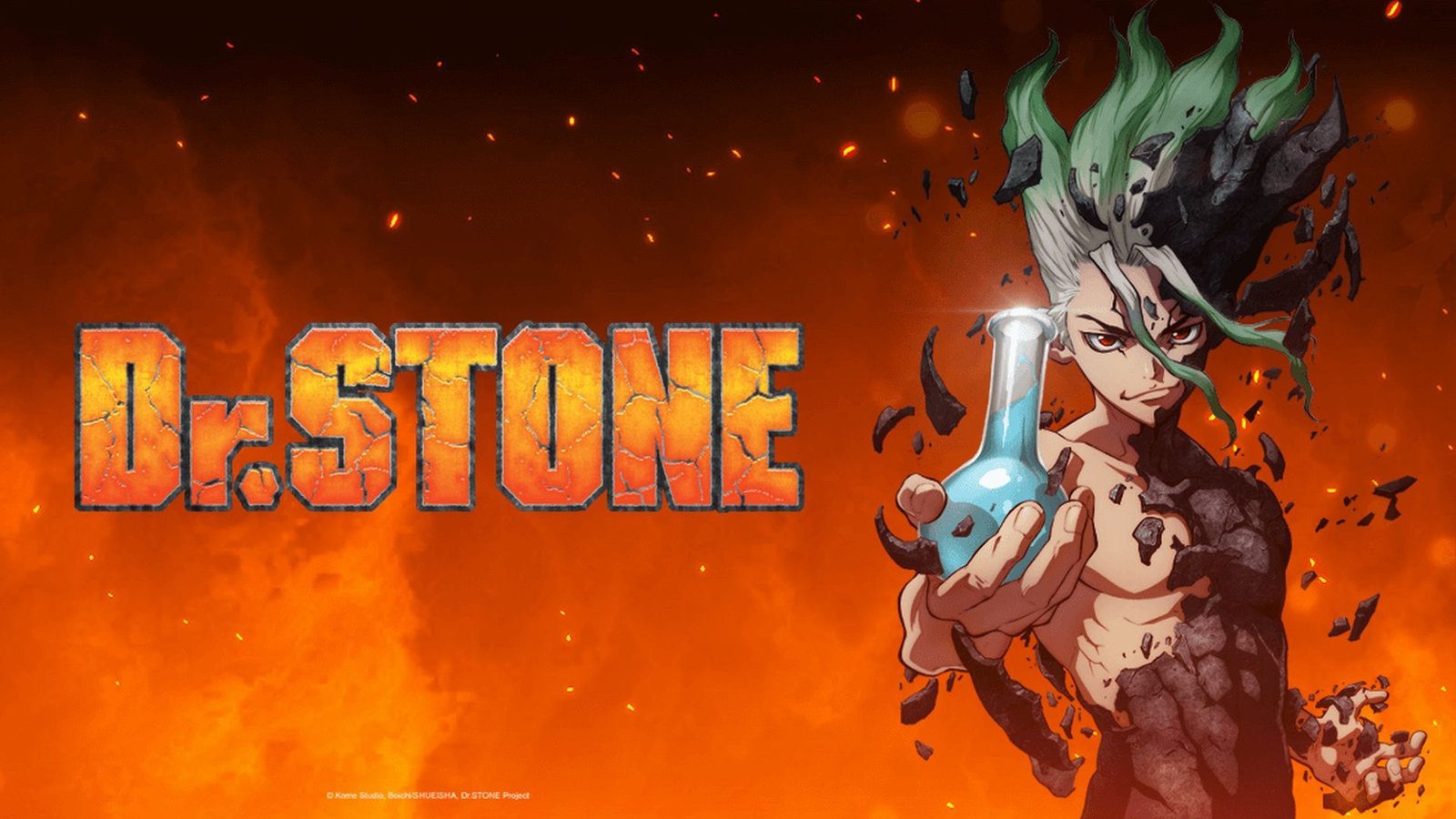 Imagem com personagem do anime Dr.Stone