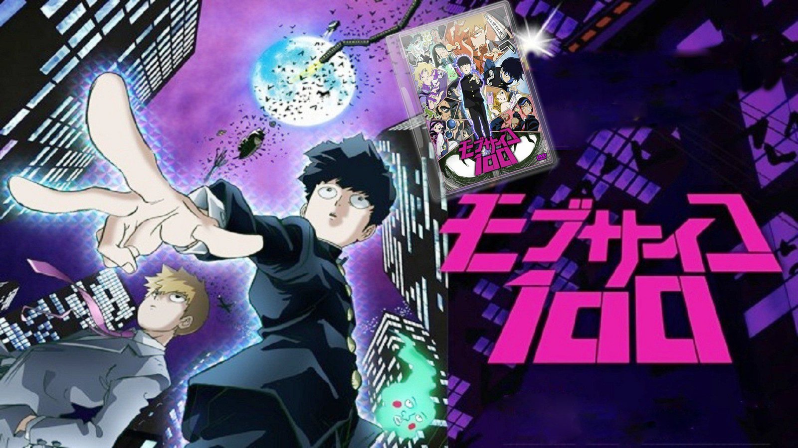 Imagem com personagens do anime Mob Psycho 100