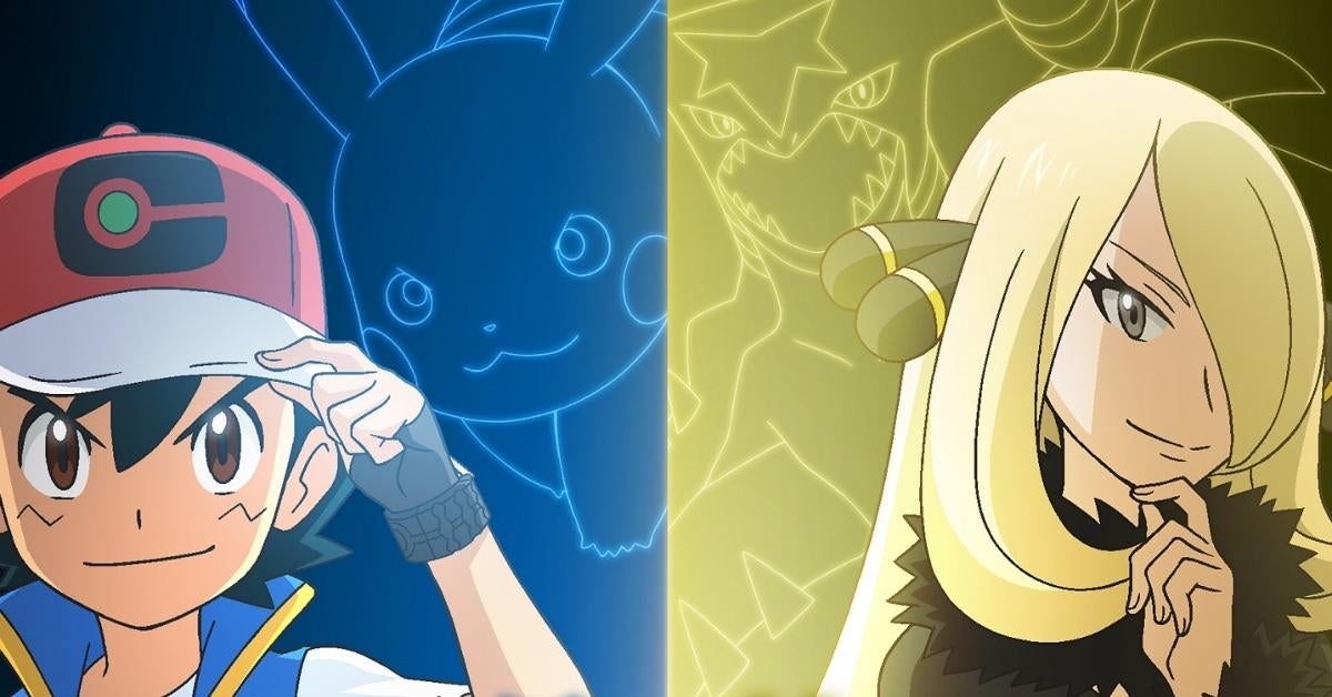 O Retorno de Cynthia em Pokémon Journeys  Pokémon Jornadas - Episódio 83 -  (legendado) PT/BR - 