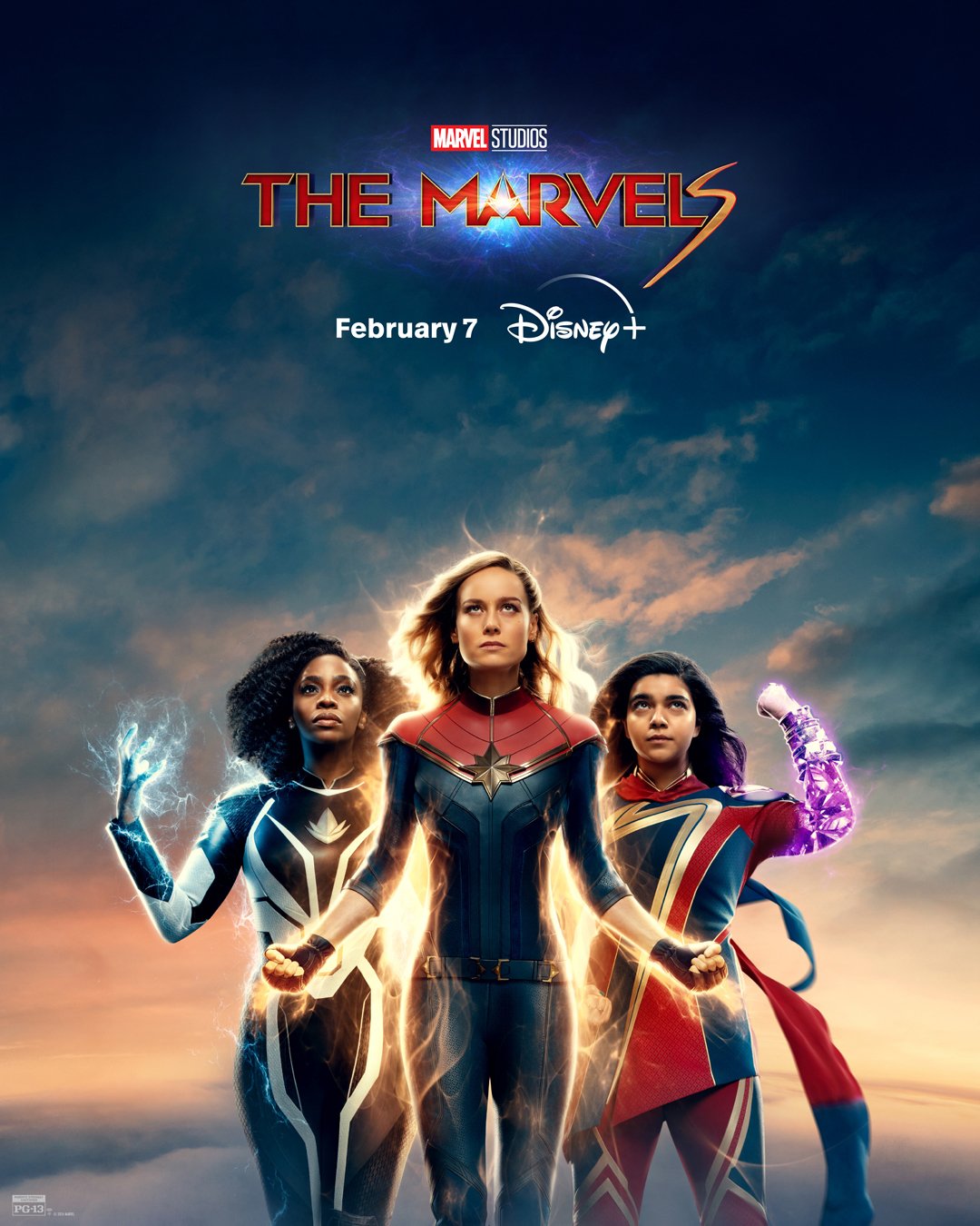 Quando The Marvel's estréia no Disney+?