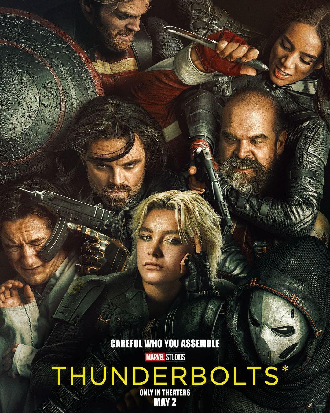 Pôster de Thunderbolts* da Marvel Studios