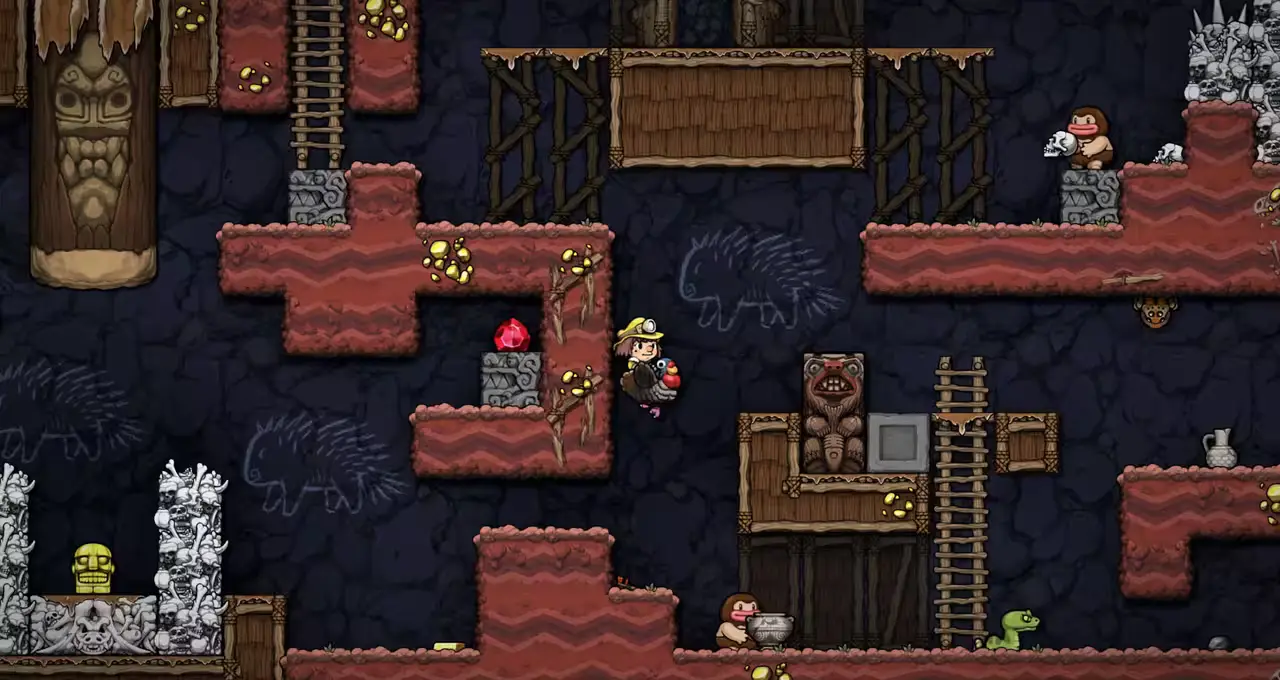 Spelunky 2 – Um Jogo Semelhante a Absolum