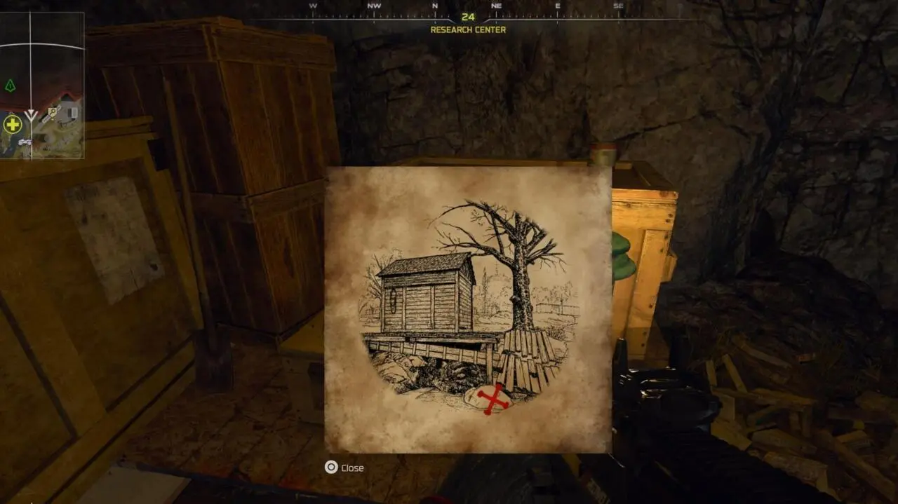 Easter Egg do Tesouro Enterrado em Haven’s Hollow
