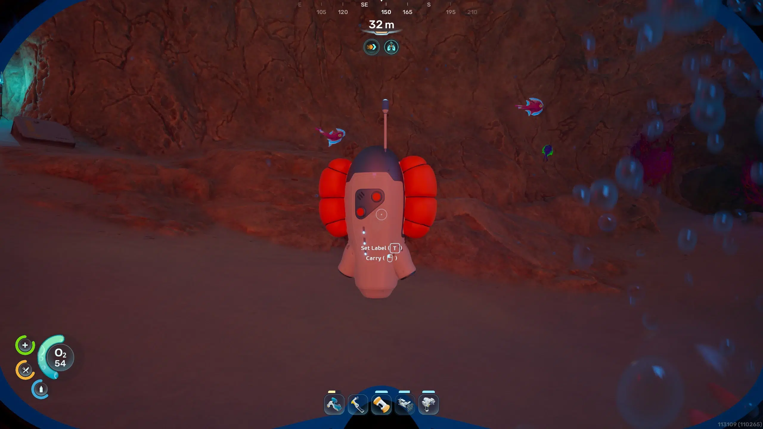 Use sinalizadores durante a explora&ccedil;&atilde;o em dicas de Subnautica 2