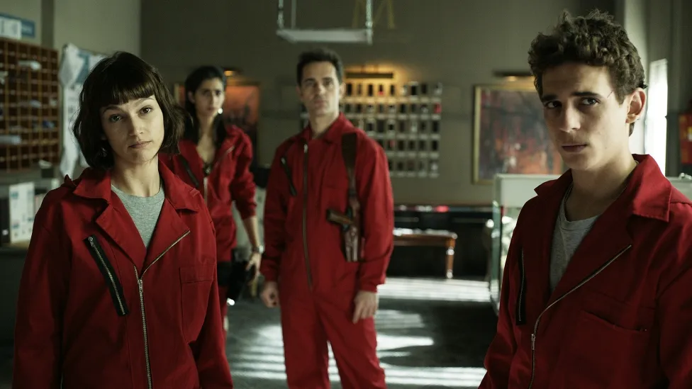 La Casa de Papel segue como um dos maiores sucessos da Netflix