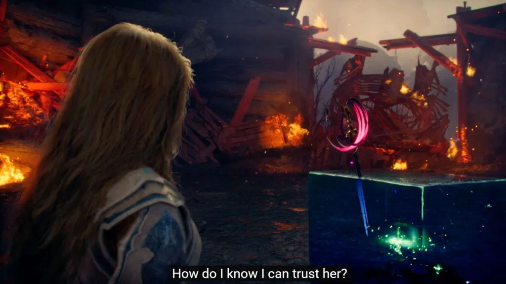 Rue demonstra ser extremamente protetora em God of War Laufey